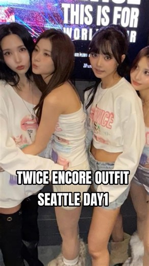 TWICE ENCORE OUTFIT SEATTLE DAY1