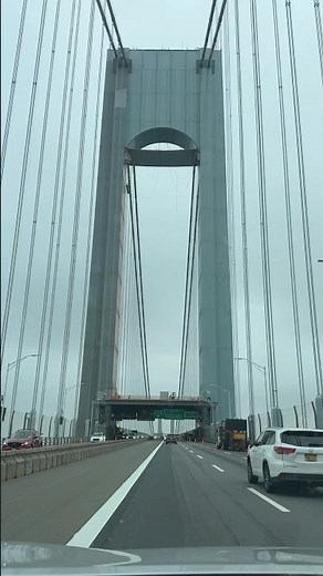 🗽 Epic View of the Verrazano-Narrows Bridge! 🌉