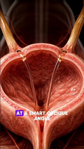 Urine Flow Mechanism in Humans| Bladder Explained| #3danimation #urination #urine #animation #shorts