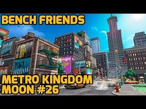 Super Mario Odyssey - Metro Kingdom Moon #26 - Bench Friends
