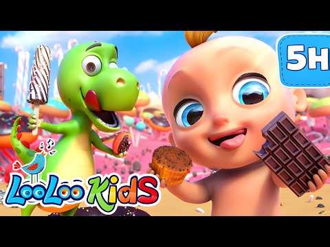 Chocolate Song 🍫 | Popular Kids Songs & Nursery Rhymes Compilation 🎧 | LooLoo Kids