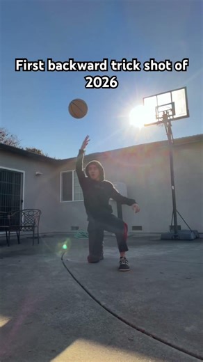 First backward trick shot of 2026