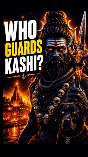 Why Kala Bhairava Guards Kashi? 🔥 Lord Shiva’s Fiercest Form | #shorts