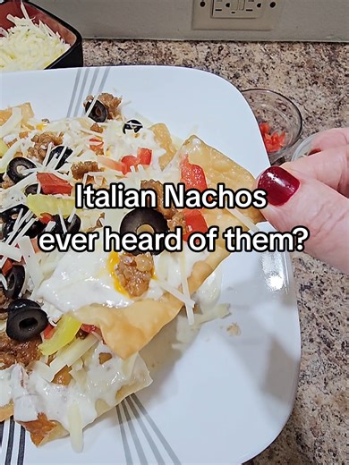 Delicious Italian Nachos Recipe