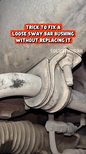 A loose sway bar bushing often causes squeaking or clunking noises when driving over rough roads or speed bumps | Mika Misyel