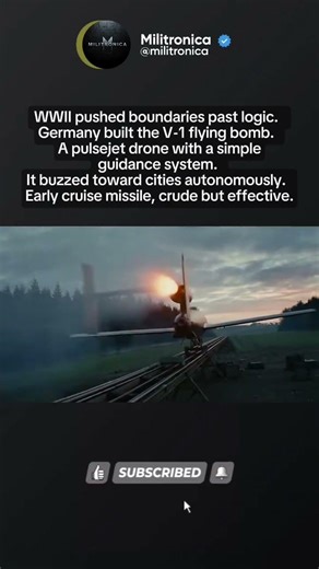 Germany Built Early Cruise Missiles. Simplicity Made It Work | V-1 Explained #shorts