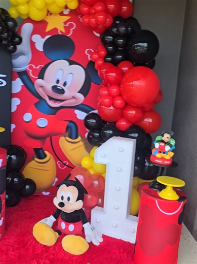 Jace's Magical First Birthday Bash with Mickey Mouse Theme