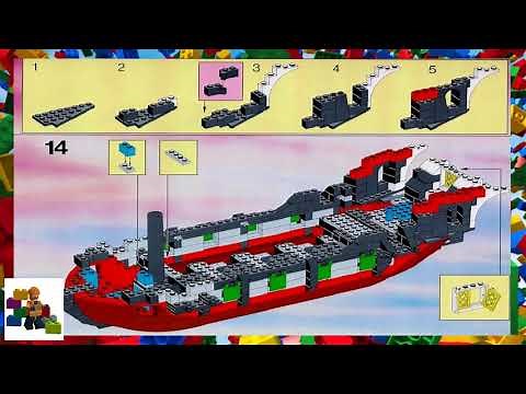 LEGO instructions - Pirates - 6286 - Skull's Eye Schooner