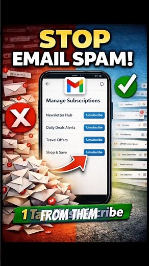 Stop Spam Emails Fast! New Manage Subscriptions Trick