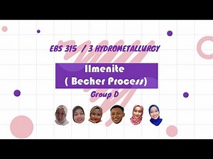 ILMENITE BECHER PROCESS? Full Explanation MUST WATCH