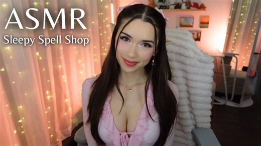 ASMR Sleepy Spell Shop ♡ Elf Girl Massages Your Brain to Help You Relax (Twitch