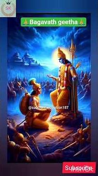 🔥 Parthaya Pratibodhitam | Most Powerful Bhagavad Gita Slokam 🙏|#bhakti #viral #viral