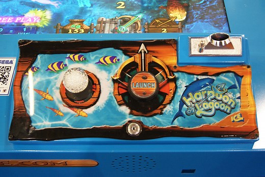 Harpoon Lagoon Ticket Arcade Game
