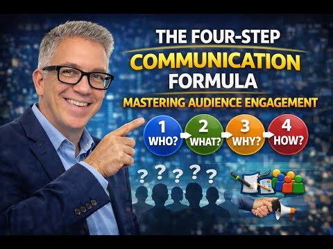The Four-Step Communication Formula: Mastering Audience Engagement & Impact