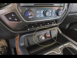How to install a "real" 12v cigarette lighter/socket into a 2014-2018 Chevrolet Silverado