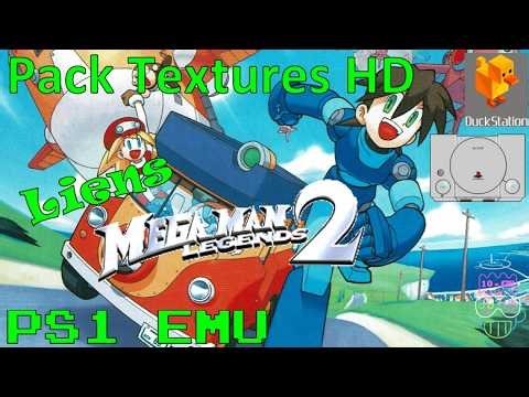 Guide Emu PS1 Duckstation Pack textures HD : Mega Man Legends 2 Gameplay FR
