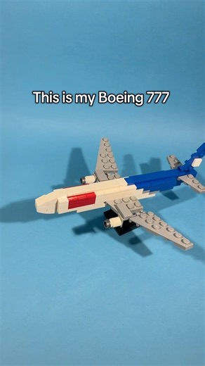 NEW Lego B777 NASA livery