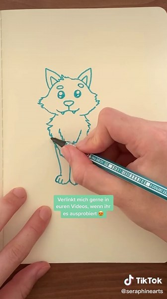 Süßer Wolf Tutorial 🥰🐺