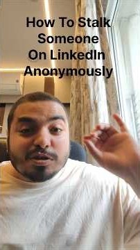 How To Stalk Someone On Linkedin Anonymously / Privately 👽 #techtips #linkedintips