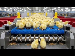 The Chicken Mega Factory: Chicken Egg Incubation Technology | Full Broiler Raising Method & Process