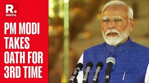 PM Narendra Modi Takes Oath Of Office, Begins Historic 3rd Term | Modi 3.0 Prime Minister Narendra Modi took the oath of office, alongside members of his freshly formed cabinet on June 9. This marks his third consecutive term after leading the government in 2014 and in 2019. After long deliberations, the NDA top leaders seem to have come to an agreement on the names for the cabinet of ministers who will take oath alongside PM Modi. Key names include Amit Shah, Nitin Gadkari, Chirag Paswan, Shivr