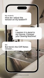 20K views · 128 reactions | Bobbin tension: when (and how) to adjust...