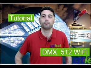¿Cómo funciona DMX 512 WIFI? Control Iluminación LED fácil | Guía rápida en 5 minutos | GTLED