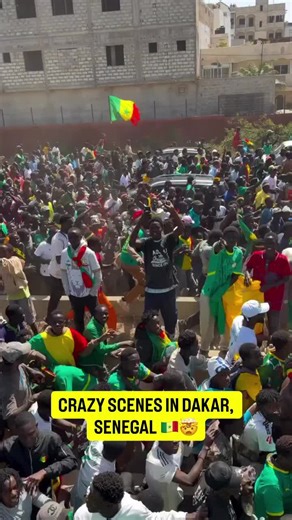 Senegal Celebrates in DAKAR #afcon #afcon2025 #caf #senegal #sadiomane | sadio mane