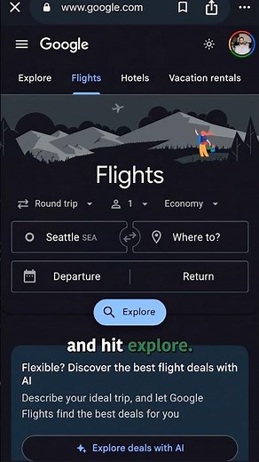 How to find the best flight deals on Google Flights! #travel #travelhack #flights #cheapflights