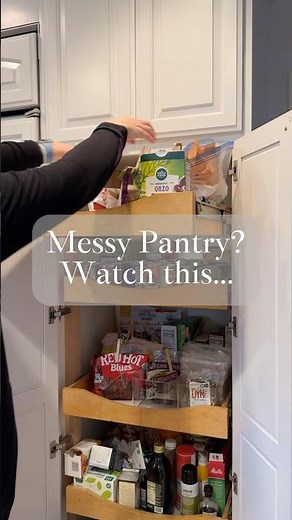 Pantry Glow-Up | Clear Stackable Food Storage Containers