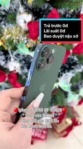 📲 Sở hữu iPhone 13PRO “TỐT” chưa bao giờ dễ như vậy ! 👍Sẵn đủ màu, đủ dung lượng 👍Thiết kế thời thượng 👍Màn hình sắc nét 👍Cấu hình mạnh mẽ 👍Pin cực lâu #taostoremytho #iphonechinhhang #baoduyetnoxau #xuhuong2025🇻🇳 #tratruoc0đ