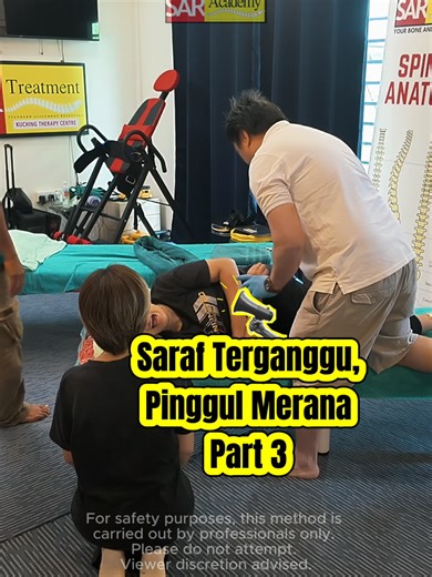 (PART 3) “Kenapa duduk lama boleh jadi susah berjalan?” Selain ketegangan otot, duduk terlalu lama juga boleh memberi tekanan pada struktur sekitar saraf di bahagian lower back dan pelvis. Jika simptom berlarutan, pemeriksaan profesional sangat disarankan. Setiap kes perlu dinilai secara individu. Gadis berusia 13 tahun ini telah merana selama 3 minggu. Kuching:10-20 Feb 2026 Sarikei : 23 -24 Feb Sibu : 25-26 Feb Bintulu : 28 Feb & 1st March Miri : 3-7 March Kuching : 11-12 & 17-20 March Johor :