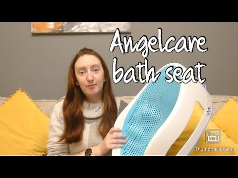 Angelcare bath tub support seat - review and demo