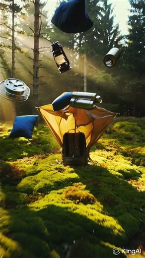 "Le camping le plus RAPIDE du monde : 3 secondes chrono"