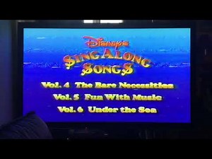 My Disney Sing Along Songs Volumes 1-6 (With Music)