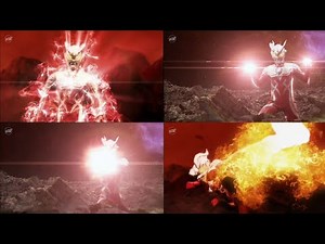 Ultraman Zero Wild Burst All Technique
