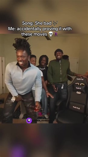 Song: She bad 🎶 Me: accidentally proving it with these moves 💀🕺🏽#fyp #viral #ckay #shebad