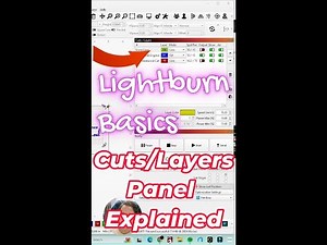 Lightburn Basics - Cuts layers Panel (2026 Updated Guide for 2.0 +)
