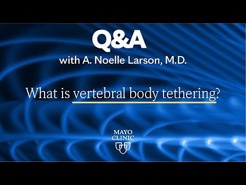 What is vertebral body tethering ?
