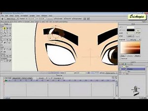 Tutorial Anime Studio Pro 9 - Cómo crear ojos para una animación [Masking]