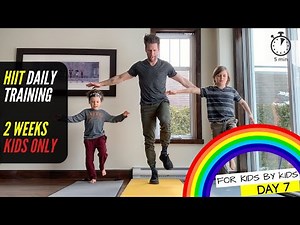 Entraînement enfant Hiit #7/ Kids tabata training / kids workout / EJERCICIOS en CASA / 塔巴塔/ Fitness