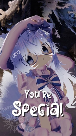 Aya | You're Special ✨️🤍 #special #fyp #vtuber #meme #relatable #vrchat #vrc #foryou #ayaya #foxo #smol #chibi #streamer #virtual #cute #foxo... | Instagram