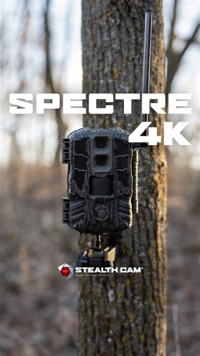 Stealth Cam on Instagram: "Introducing the Spectre 4K Dual-Core — Stealth Cam’s most advanced cellular trail camera yet. With 40MP photo uploads, On Demand Live Stream, 4K video, and 32GB of internal memory, it’s built to deliver unmatched performance straight to your mobile device. #StealthCam"