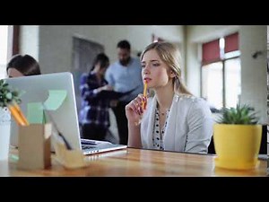 [Free Stock Video] Business Woman Sitting In Office Thinking [HD]