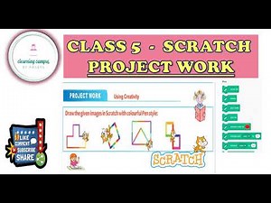 Project Work (Part 1) - Logix 5 - Scratch Programming - Class 5