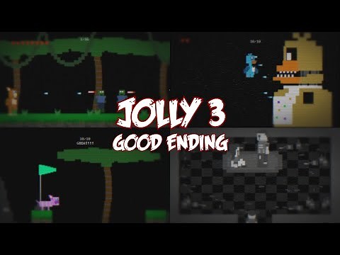 JOLLY 3 Chapter 2 All Secret Minigames + Good Ending
