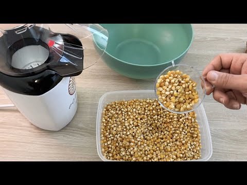 Machine à pop-corn sans huile mais à l'air chaud (DELICIEUX) 🔥🔥🔥😍😍 Unboxing et Test SEVERIN