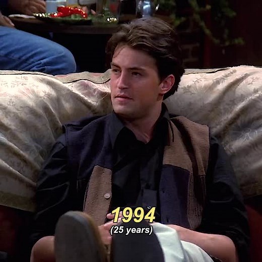 Evolution of Friends - Matthew Perry, Jennifer Aniston, and Matt LeBlanc