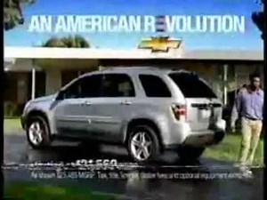 2005 Chevy Equinox Commercial