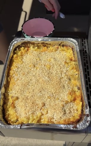 Grilled mac & cheese gooey, crispy, and absolutely irresistible